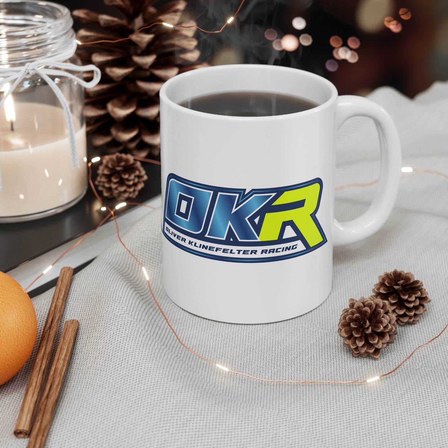 OKR — Racing Enthusiast 11oz Coffee Cup