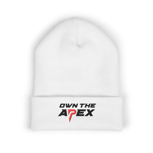 Own The Apex Embroidered Cuffed Beanie