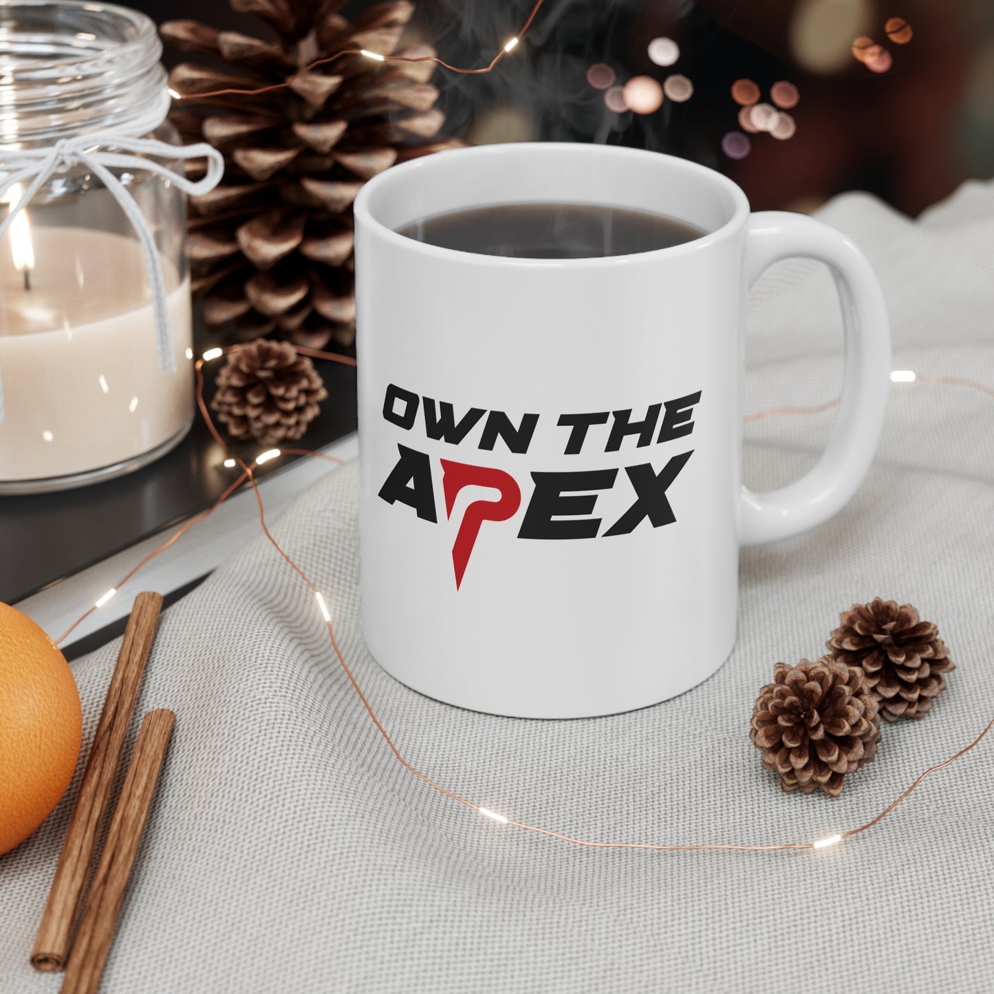 Own The Apex Mug — Racing Enthusiast 11oz Coffee Cup