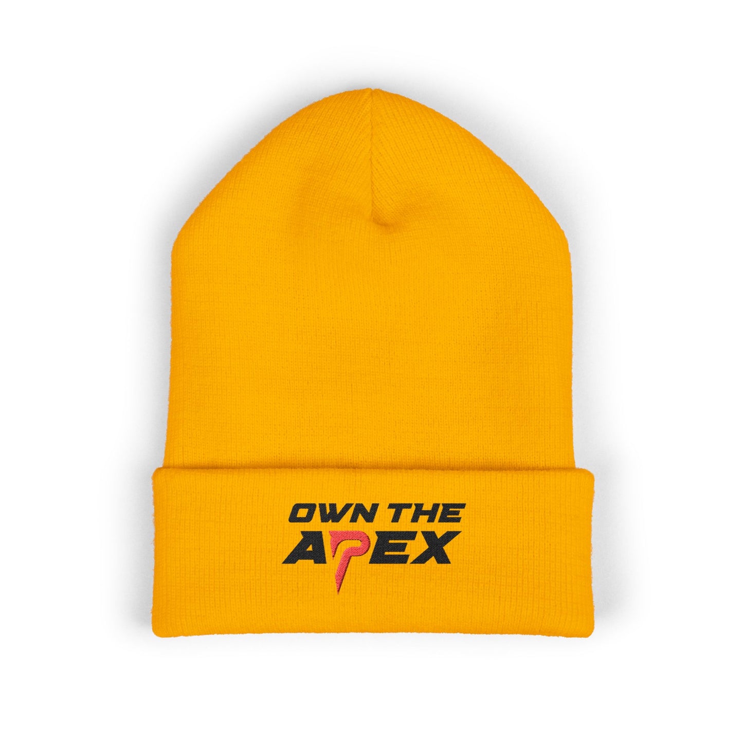 Own The Apex Embroidered Cuffed Beanie