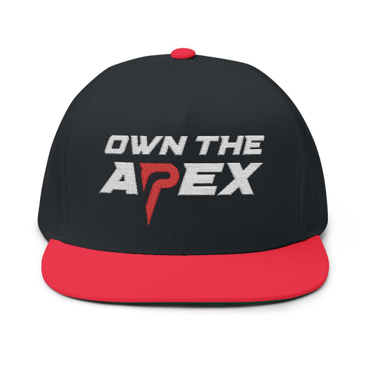 Own The Apex Flat Bill Cap – Embroidered
