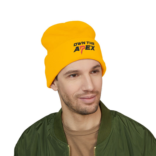 Own The Apex Embroidered Cuffed Beanie