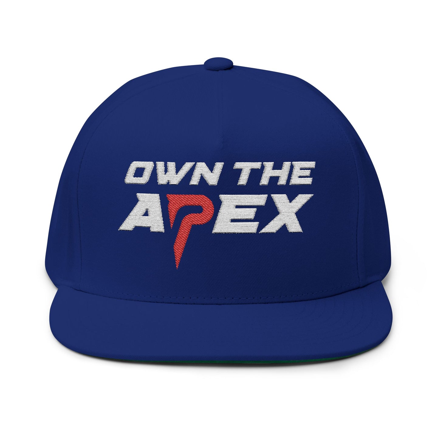 Own The Apex Flat Bill Cap – Embroidered