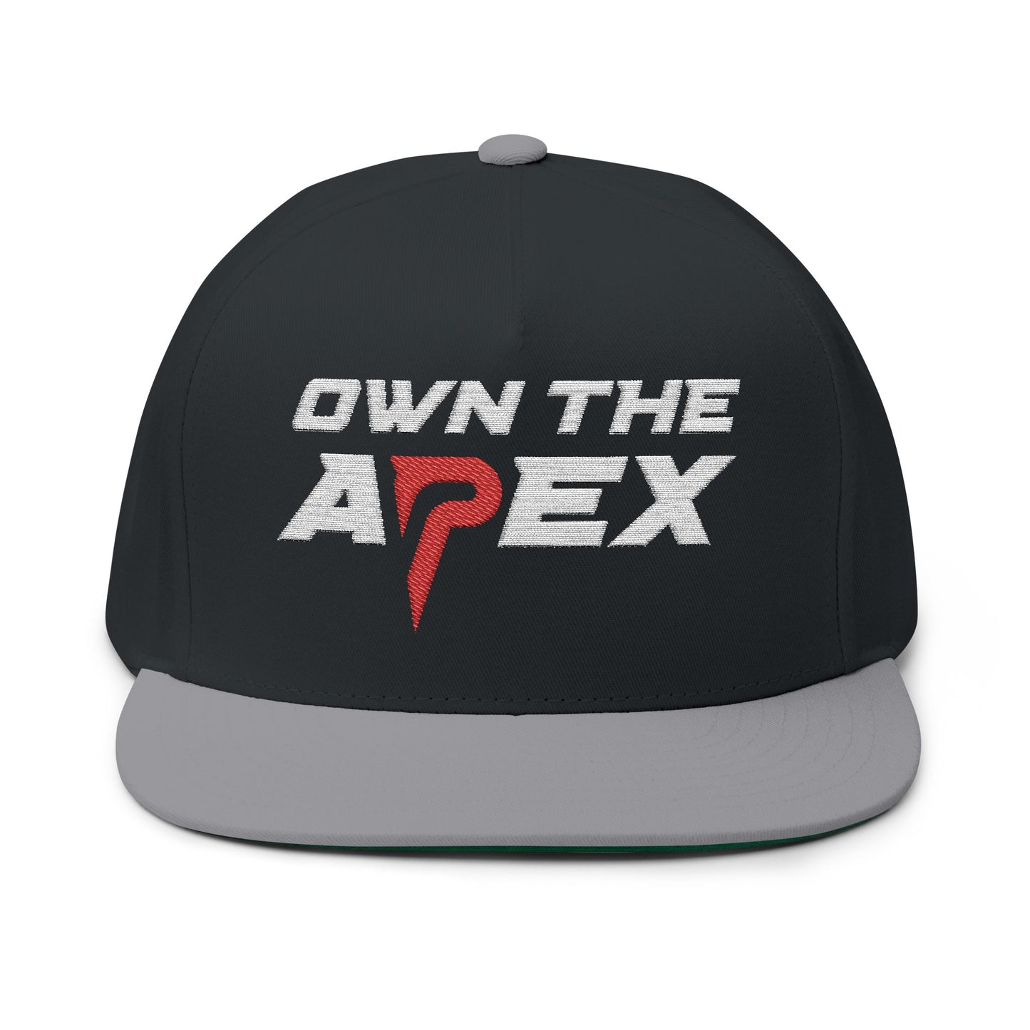 Own The Apex Flat Bill Cap – Embroidered